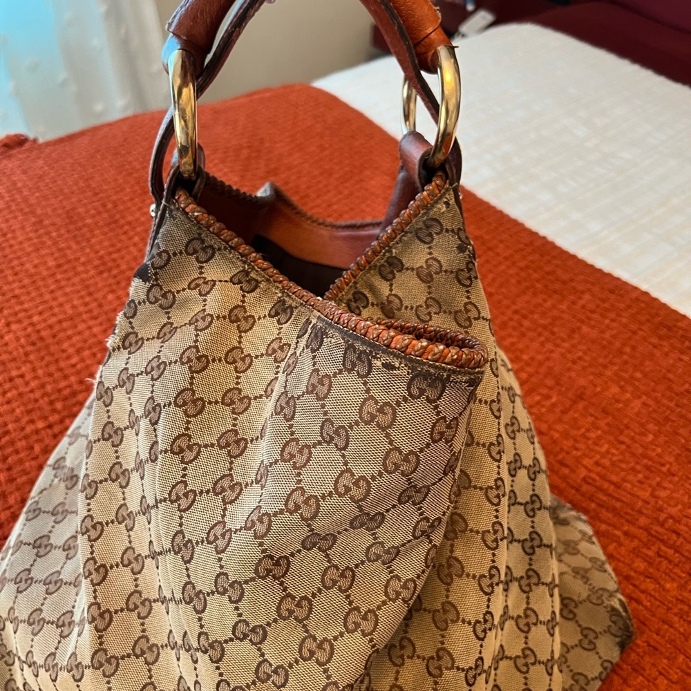 Gucci Brown Monogram Women's Bag